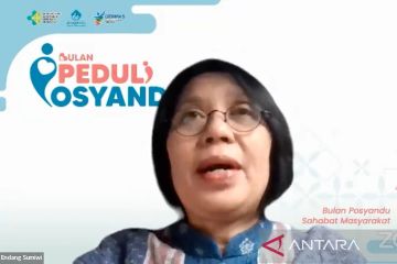 Kemenkes:  Bulan Peduli Posyandu jangkau semua usia layani kesehatan