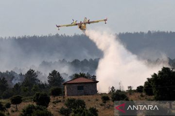 Kebakaran hutan dan lahan di Hernan-Perez Spanyol