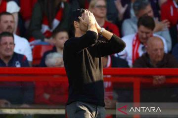 Mikel Arteta petik pelajaran usai kalah 0-2 dari MU