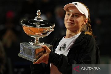 Rybakina menangi Italia Open setelah Kalinina mundur karena cedera