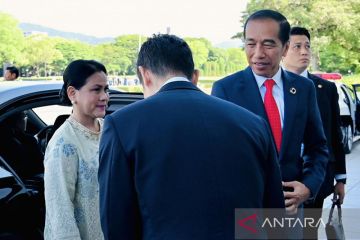 Presiden Jokowi lakukan pertemuan bisnis dengan CEO perusahaan Jepang