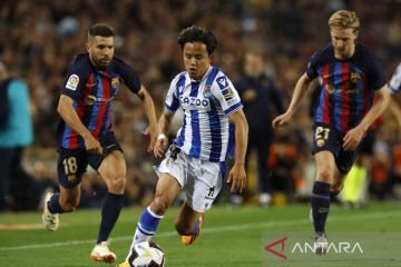 Barcelona takluk 1-2 saat jamu Real Sociedad