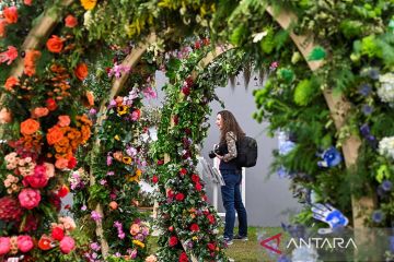 Keindahan warna warni bunga di Chelsea Flower Show