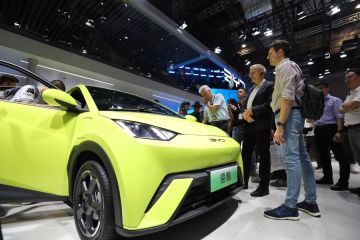 Mobil listrik jadi motor pertumbuhan utama pasar otomotif China