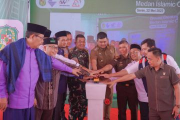 Pembangunan Islamic Center Medan resmi dimulai