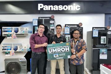 Tingkatkan Kepuasan Pelanggan, Panasonic GOBEL Berikan Hadiah Umroh Gratis