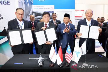 RI-Malaysia sepakati dua MoU industri pertahanan di LIMA 2023