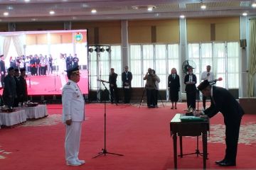 Gubernur Sumut lantik Syarmadani sebagai Pj Wali Kota Tebing Tinggi