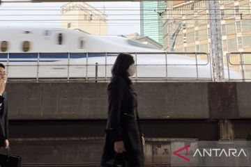 Layanan kereta peluru Tokyo berhenti beroperasi akibat listrik padam