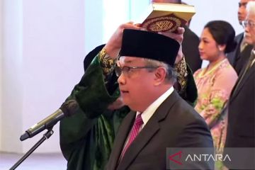 Gubernur BI ucapkan sumpah jabatan untuk periode 2023-2028