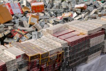 Tim Operasi Gempur Rokok Ilegal sita ratusan ribu rokok ilegal di Brebes