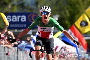 Filippo Zana jadi pemenang etape 18 Giro d'Italia