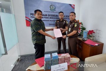 Kejaksaan Kabupaten Bekasi eksekusi Rp1 miliar Gunung Garuda