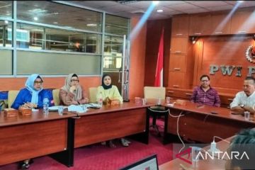 PWI Pusat selenggarakan Fun Walk 2023 meriahkan HUT IKWI