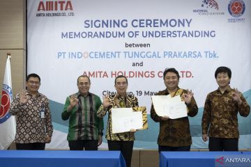 Indocement-Amita Holdings kolaborasi mendorong netralitas karbon
