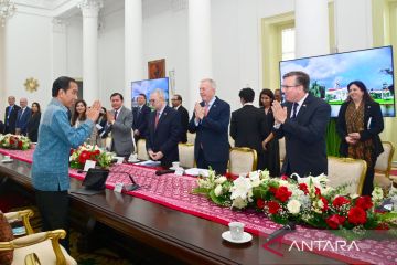 Presiden Jokowi terima delegasi Dewan Bisnis AS-ASEAN