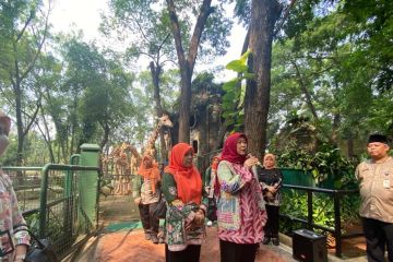 Istri Pj Gubernur DKI beri nama dua komodo di Taman Margasatwa Ragunan