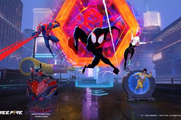 Free Fire kolaborasi dengan "Spider-Man: Across the Spider-Verse"