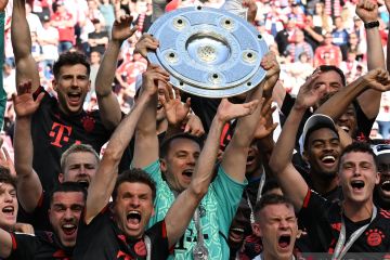 Bayern Muenchen juara Bundesliga 2022/23 usai menang 2-1 atas Cologne
