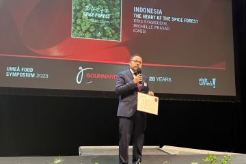 Buku gastronomi Indonesia juarai Gourmand World Cookbook Awards 2023