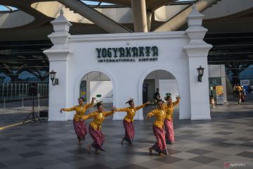Gebyar budaya tradisional di Bandara Yogyakarta