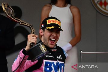 Ocon klaim podium pertama Alpine sejak 2021 di GP Monako