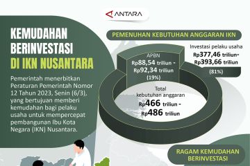 Kemudahan berinvestasi di IKN Nusantara