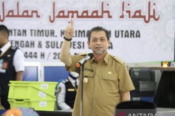 Embarkasi haji Balikpapan berangkatkan 5.708 calon haji