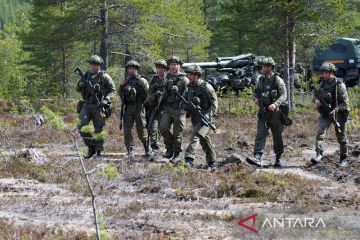 Latihan bersama NATO di Finlandia