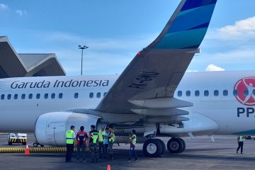 GM Bandara Samrat: Pesawat Garuda Manado-Jakarta alami gangguan mesin