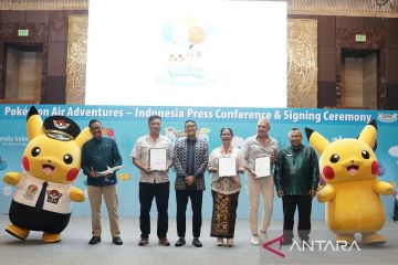 Kolaborasi Garuda Indonesia-Pokemon memperkuat kunjungan wisatawan