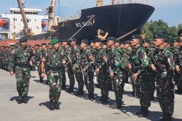 399 prajurit pulang ke Kodam Iskandar Muda Aceh usai bertugas di Papua