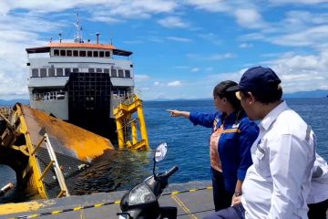 ASDP indentifikasi penyebab kapal tabrak dermaga di Pelabuhan Ternate