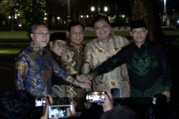 Ketua umum enam partai politik bertemu, sinyal koalisi besar?