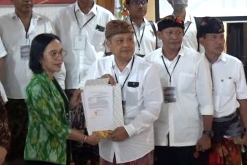Mantan Wali Kota Denpasar daftarkan diri sebagai bacalon DPD