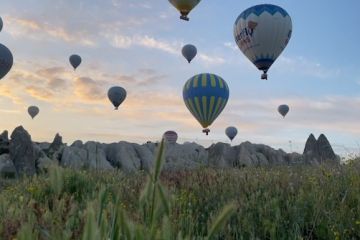 Balon Cappadocia ramaikan perayaan Hari Atatürk di Turki