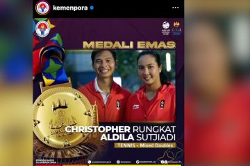 Christo-Aldila persembahkan medali emas SEA Games 2023