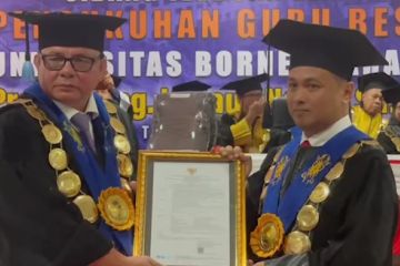 Pengukuhan Daud Nawir, UBT Kaltara kini miliki 4 guru besar