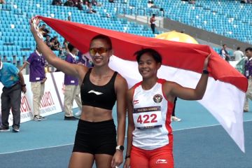 Dina Aulia sumbang perunggu atletik pada debut SEA Games Kamboja