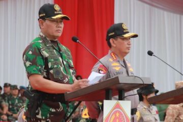 Panglima TNI-Kapolri ingatkan sinergi taruna, praja, dan mahasiswa