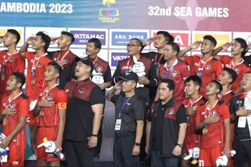 Penantian 32 tahun sepak bola Indonesia raih emas di SEA Games