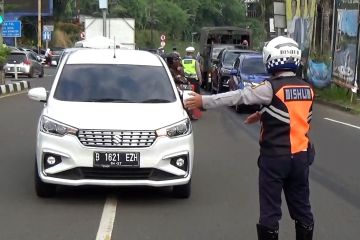 Libur kenaikan Isa Almasih, Polres Bogor terapkan rekayasa lalu lintas