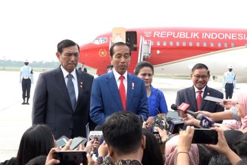Presiden Jokowi soal pengganti Johnny Plate: Plt-nya Pak Menkopolhukam