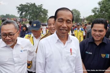 Presiden sindir jalan di Lampung: Mulus, enak, saya sampai tidur!