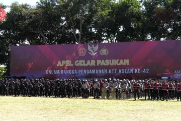 12.000 pasukan TNI-Polri dikerahkan untuk pengamanan KTT ASEAN 2023