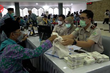 Calon jamaah haji asal Jakarta dan Banten akan berangkat besok pagi