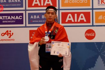 Indonesia kantongi medali perak perdana dari Kun Bokator