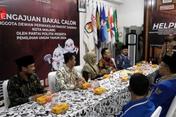 KPU Kota Malang sebut 7 parpol penuhi syarat administratif