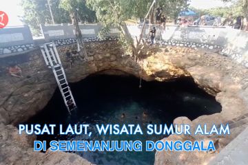 Pusat Laut, wisata sumur alam di Semenanjung Donggala