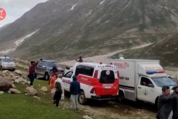 Salju longsor di Pakistan utara, 10 tewas dan 10 luka-luka